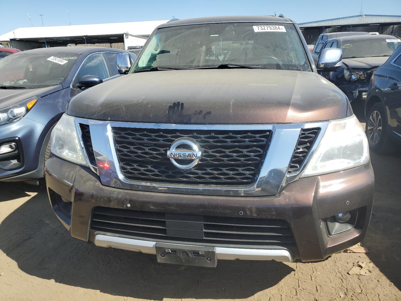 2017 Nissan Armada Platinum VIN: JN8AY2NE3H9702905 Lot: 73279384