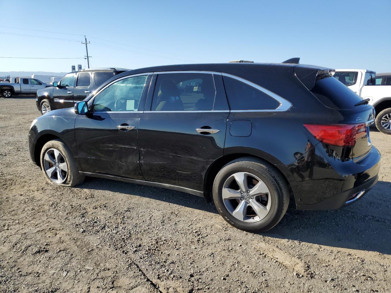 VIN 5FRYD3H23EB002136 2014 ACURA MDX no.2