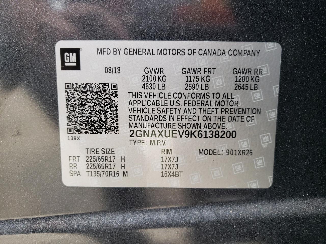 2019 Chevrolet Equinox - Image 13