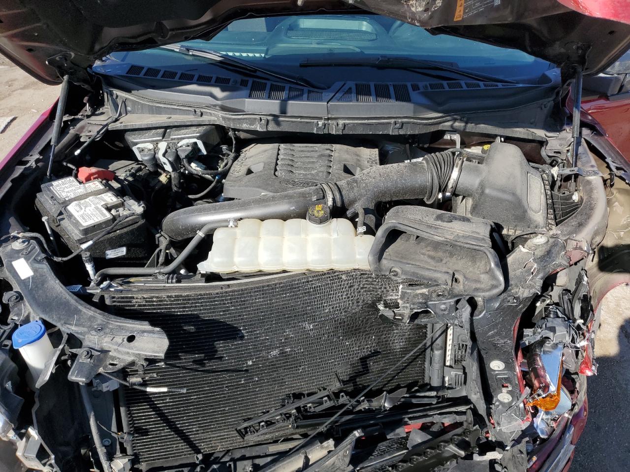 2021 Ford F150 Super Cab VIN: 1FTEX1C81MFB76289 Lot: 72803704