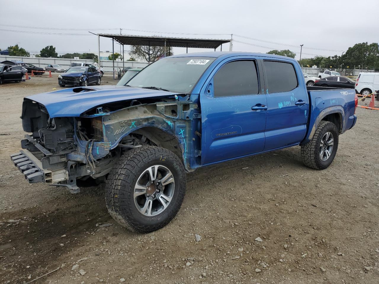 3TMAZ5CN6HM049842 2017 Toyota Tacoma Double Cab