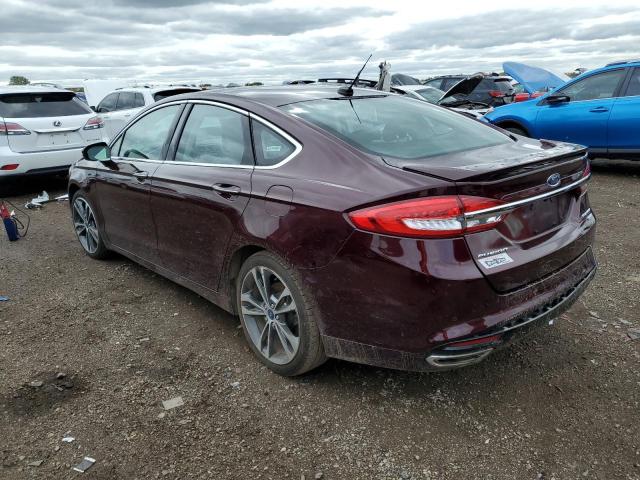  FORD FUSION 2017 Burgundy