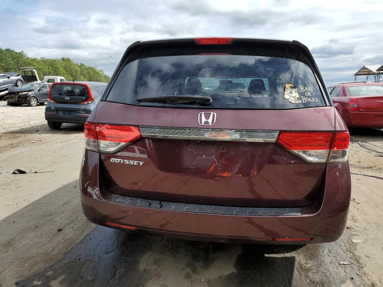 5FNRL5H41FB110178 2015 Honda Odyssey Ex