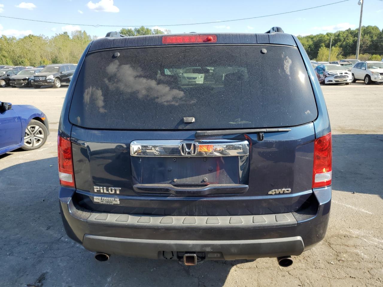 2010 Honda Pilot Exl VIN: 5FNYF4H53AB025003 Lot: 71937074