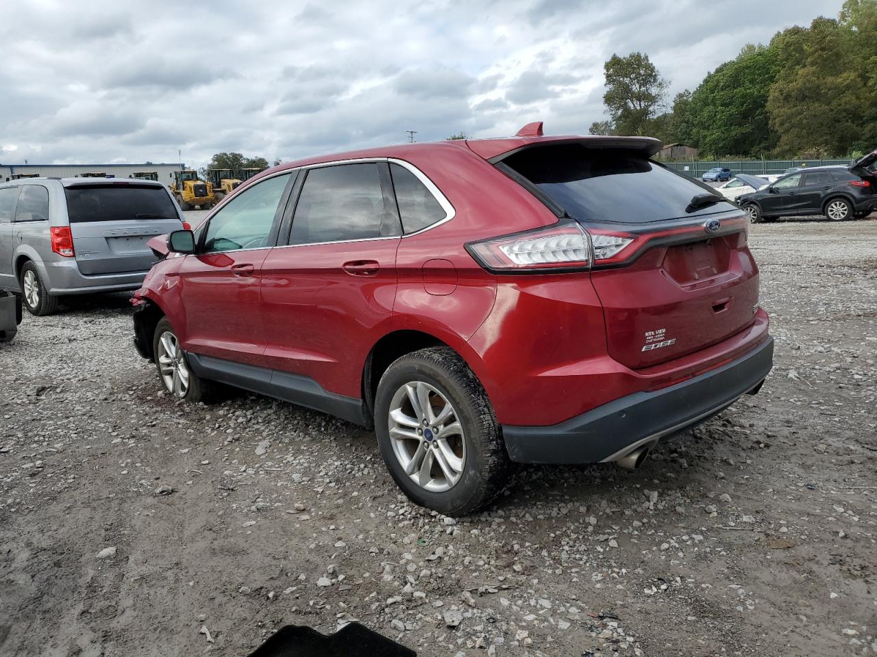 2FMPK4J91HBC14076 2017 FORD EDGE - Image 2