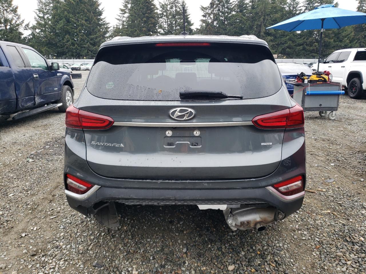 2019 Hyundai Santa Fe Se VIN: 5NMS2CAD1KH082913 Lot: 71039654