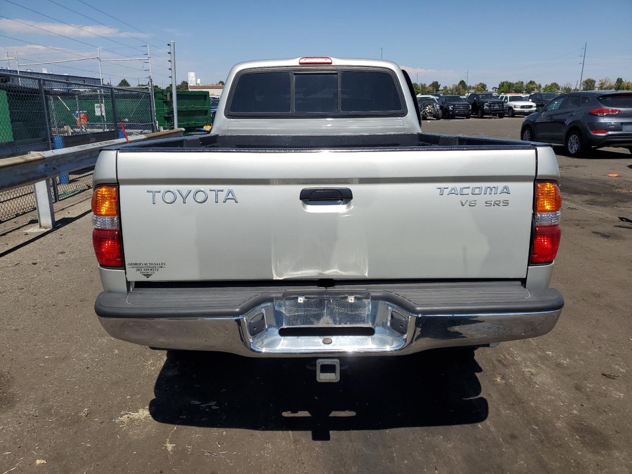 2002 Toyota Tacoma Xtracab VIN: 5TEWN72N22Z041861 Lot: 69705374