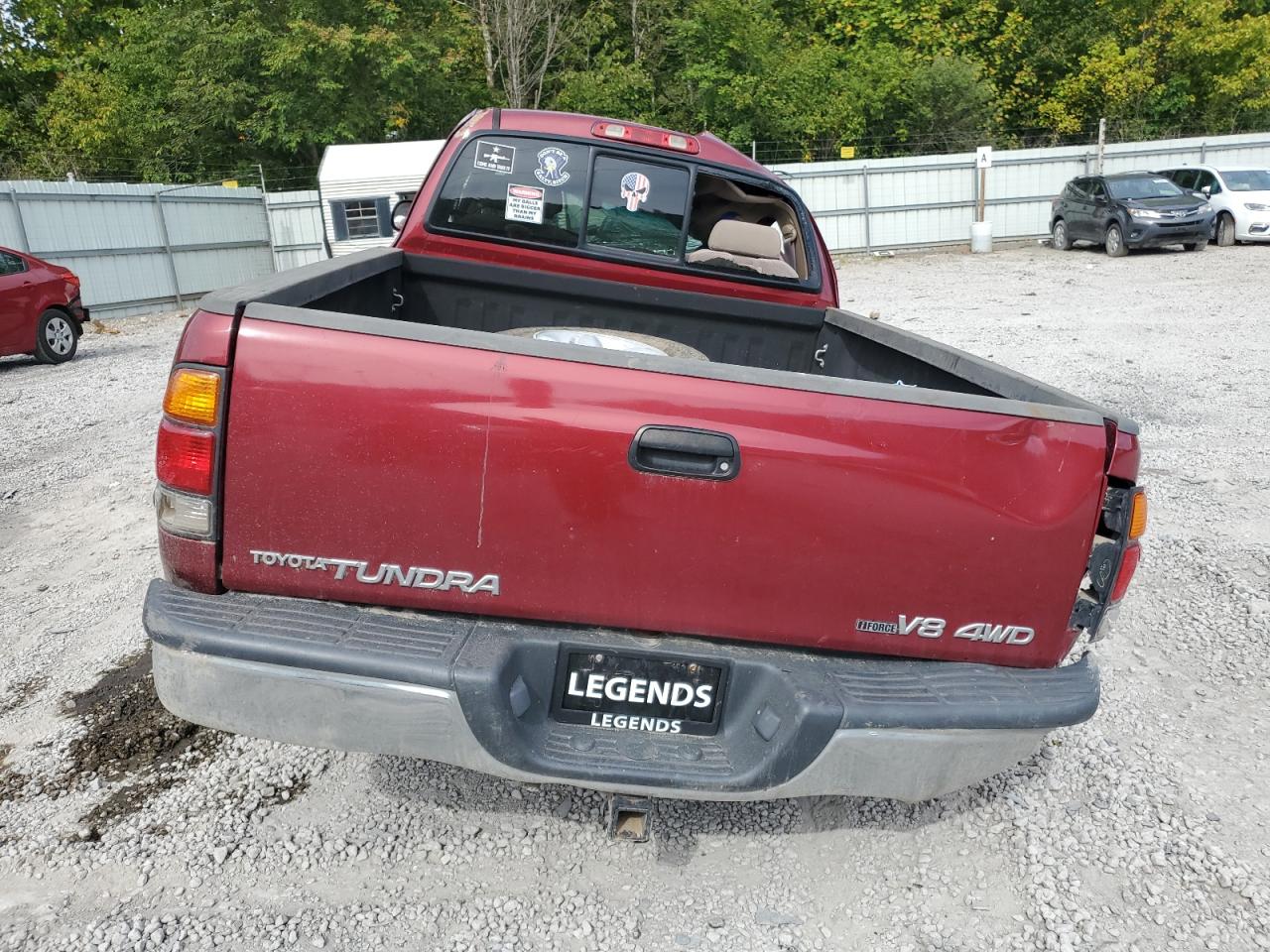 2002 Toyota Tundra Access Cab VIN: 5TBBT44162S317624 Lot: 68995394