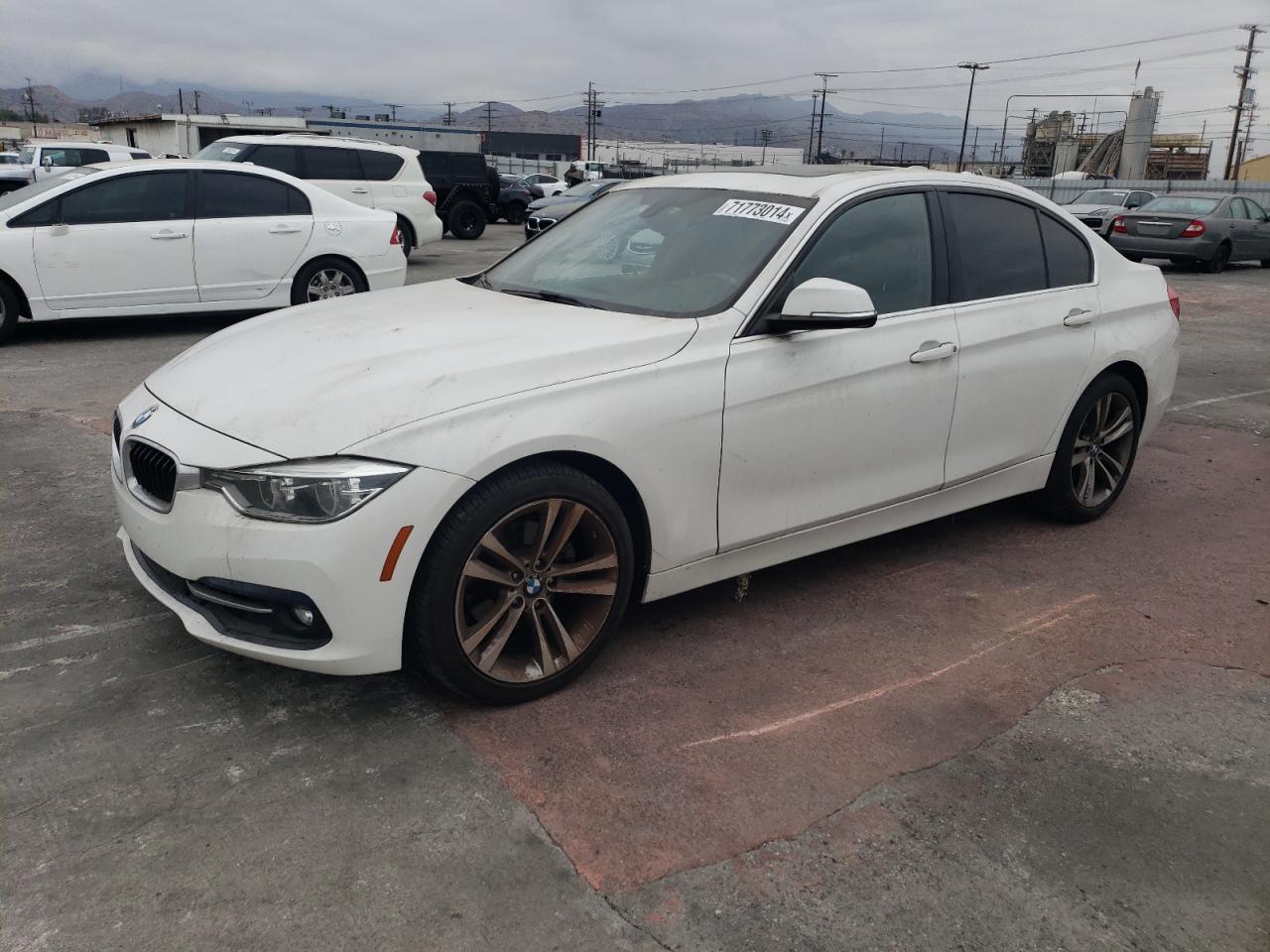 2018 Bmw 330 I за продажба в Sun Valley, CA - Rear End