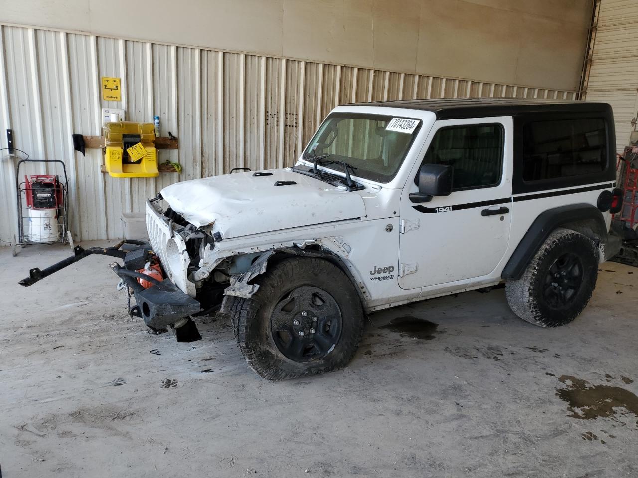 1C4GJXAG4KW558031 2019 Jeep Wrangler Sport