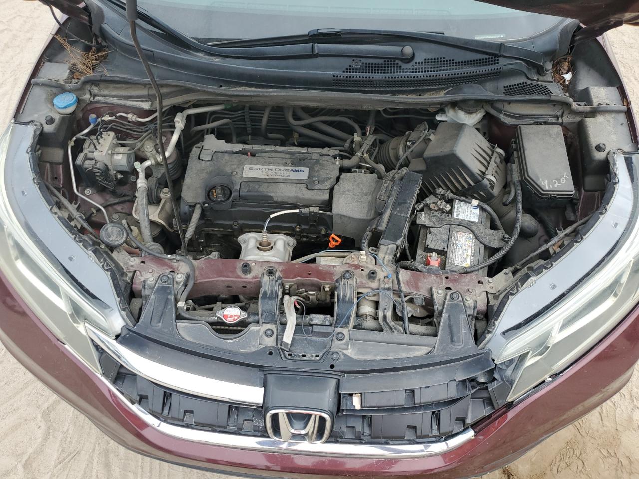 2HKRM4H33FH628874 2015 Honda Cr-V Lx