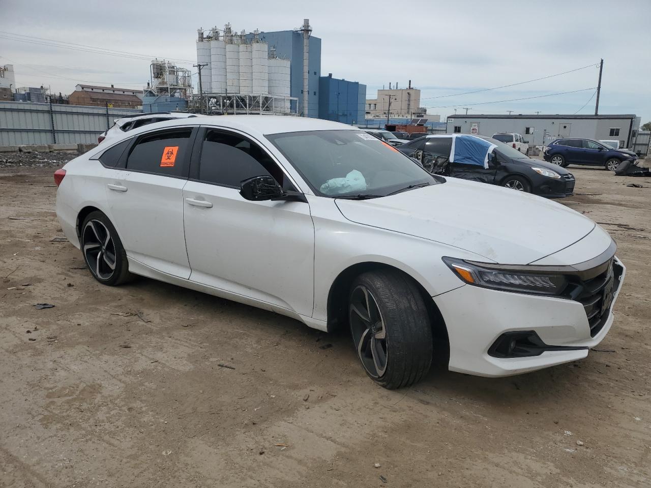 2022 Honda Accord Sport VIN: 1HGCV1F37NA099229 Lot: 73478374