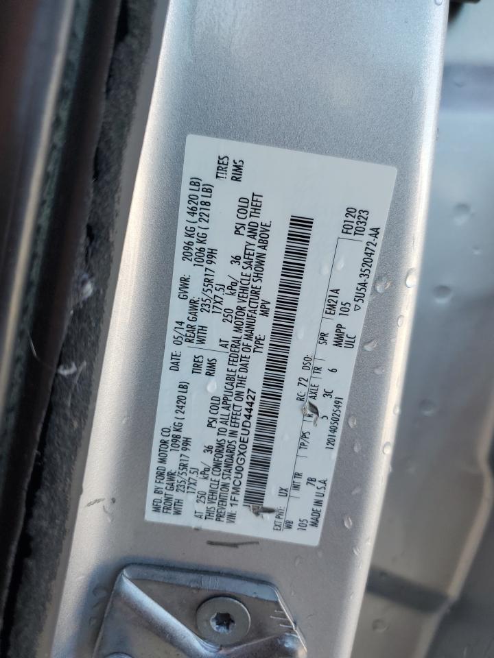 VIN 1FMCU0GX0EUD44427 2014 FORD ESCAPE no.14