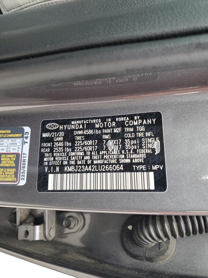KM8J23A42LU266064 2020 Hyundai Tucson Se