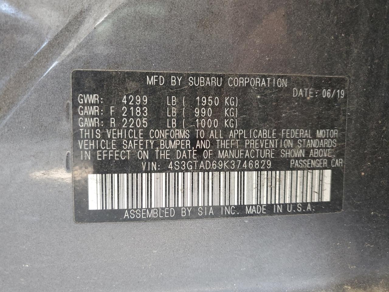 2019 Subaru Impreza - Image 12