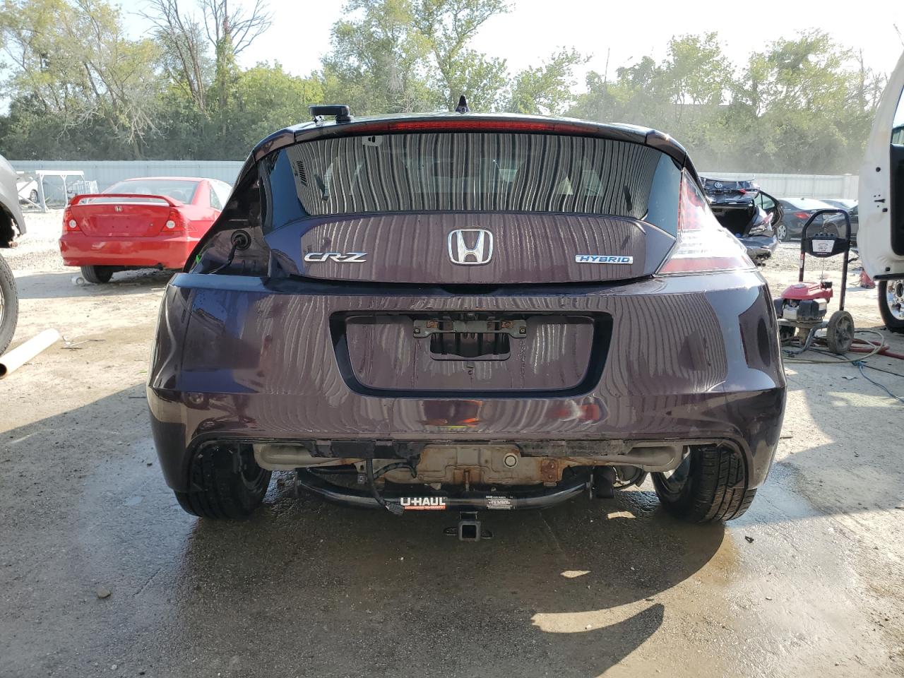 2013 Honda Cr-Z Ex VIN: JHMZF1C63DS002412 Lot: 70302734