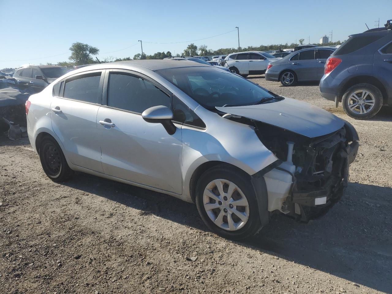 2013 Kia Rio Lx VIN: KNADM4A32D6203560 Lot: 71960884