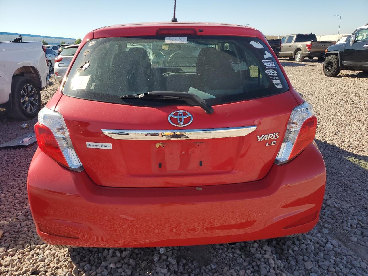 2013 Toyota Yaris VIN: JTDKTUD37DD556509 Lot: 72824894