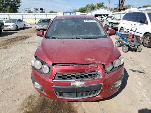  CHEVROLET SONIC 2012 Бордовый