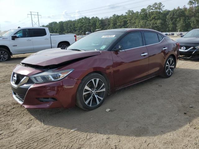  NISSAN MAXIMA 2018 Czerwony