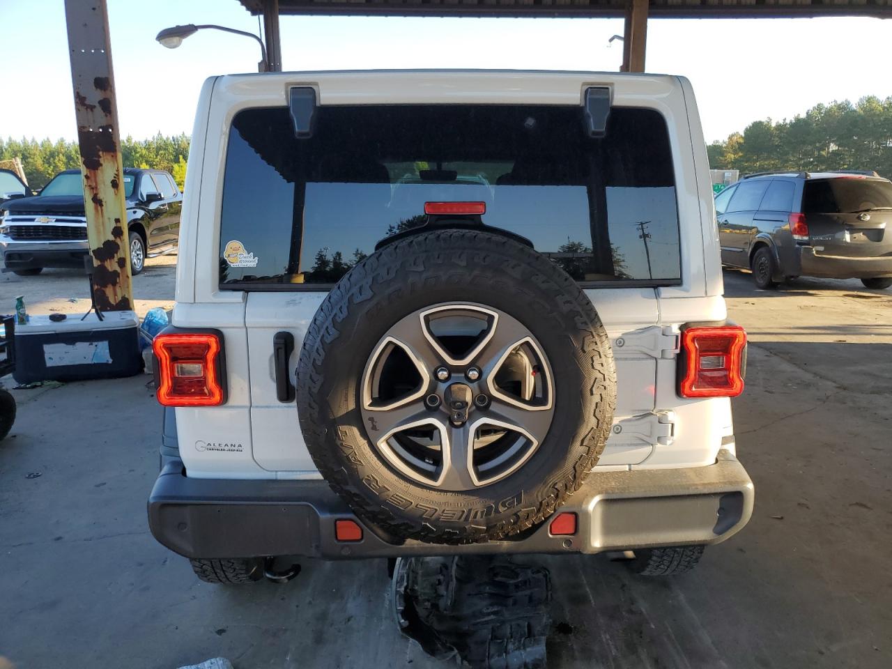 2020 Jeep Wrangler Unlimited Sport VIN: 1C4HJXDGXLW332044 Lot: 71258104