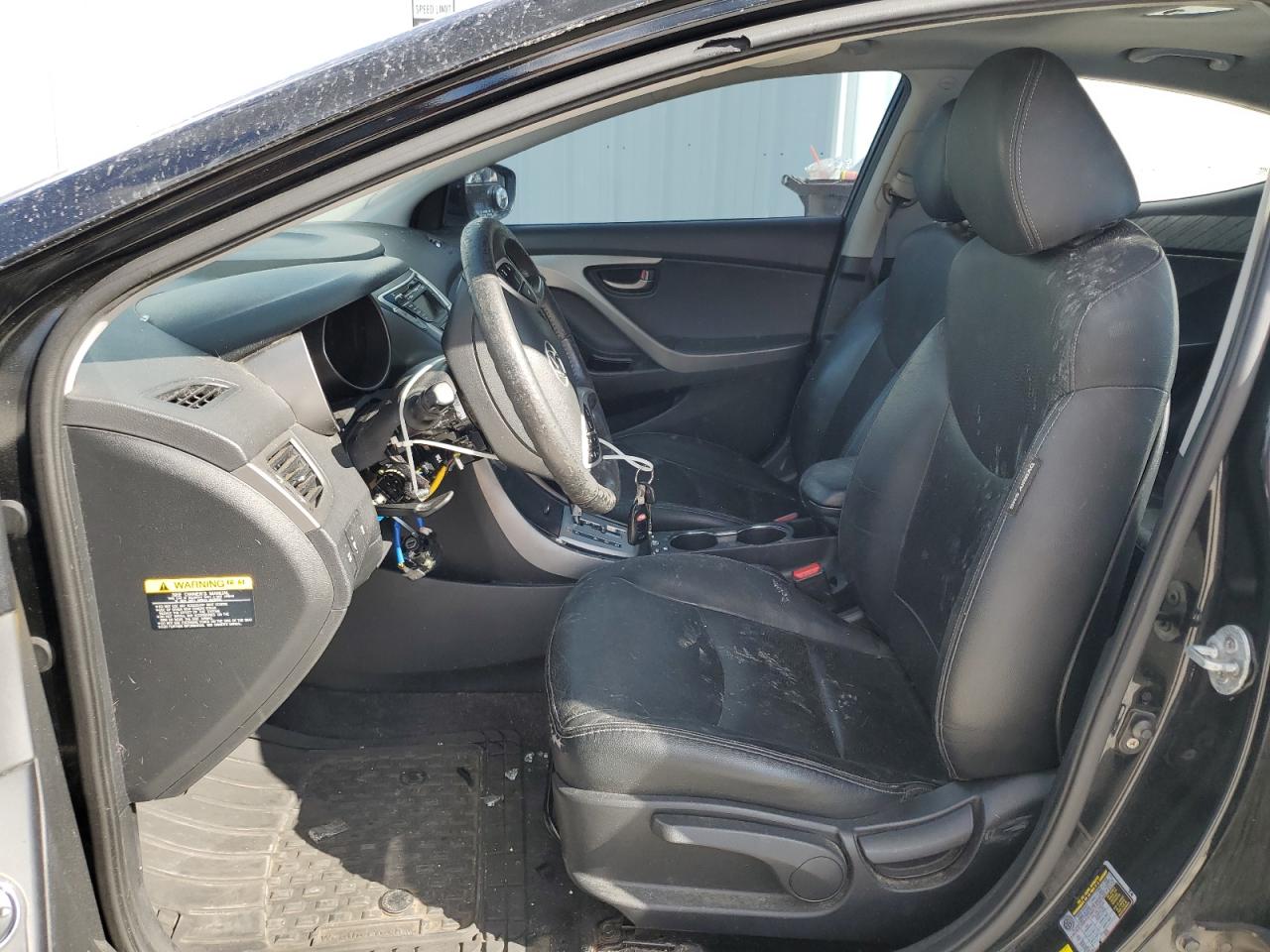 KMHDH4AE3CU305092 2012 Hyundai Elantra Gls