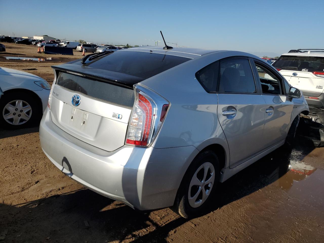 VIN JTDKN3DU4D5639595 2013 TOYOTA PRIUS no.3