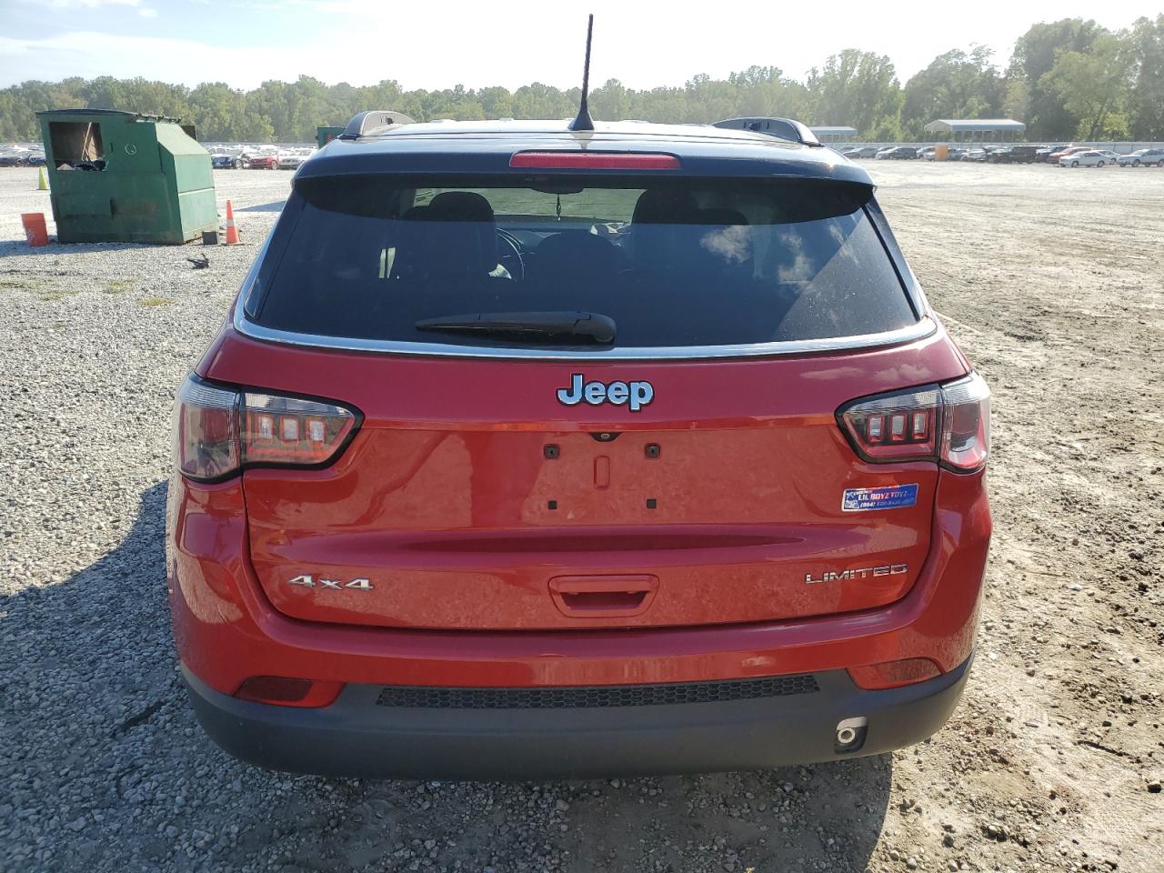 2017 Jeep Compass Limited VIN: 3C4NJDCB0HT624824 Lot: 69961934