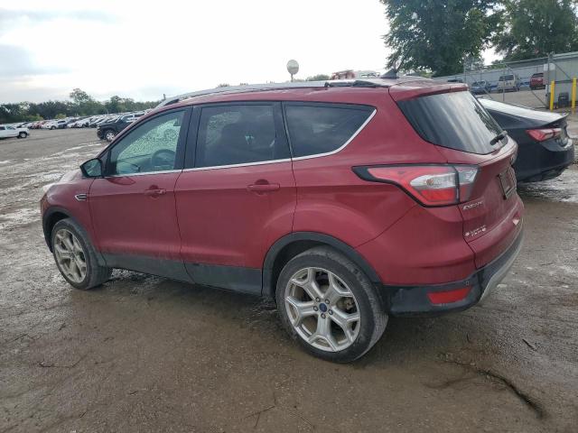  FORD ESCAPE 2018 Czerwony