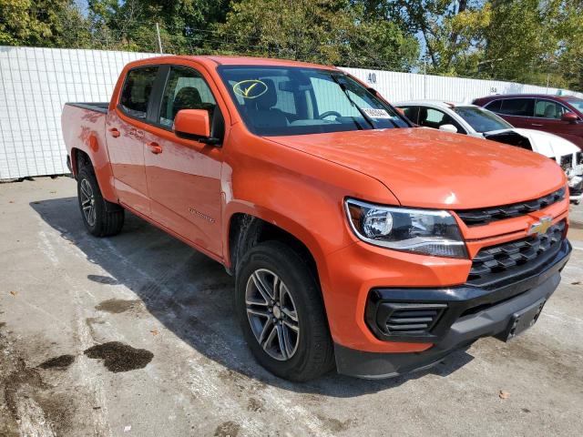  CHEVROLET COLORADO 2021 Оранжевый