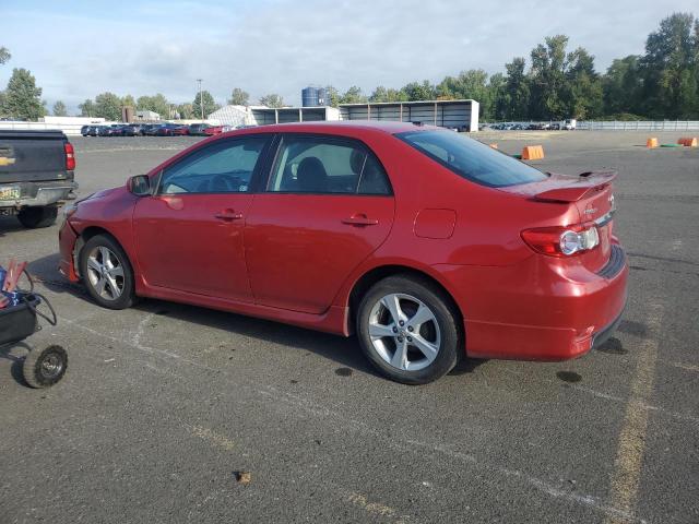 Sedans TOYOTA COROLLA 2012 Czerwony