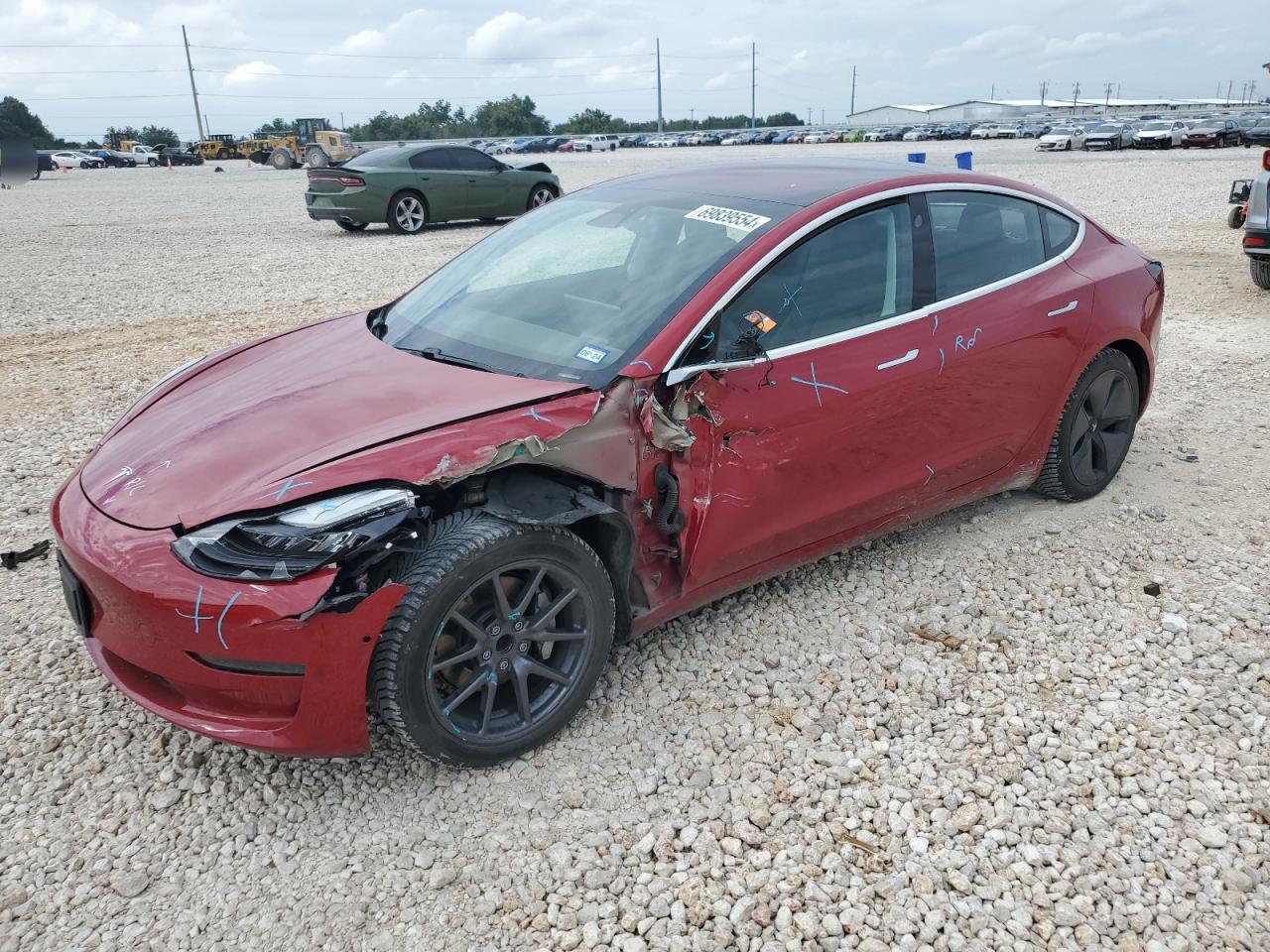 5YJ3E1EA2JF025930 2018 TESLA MODEL 3 - Image 1