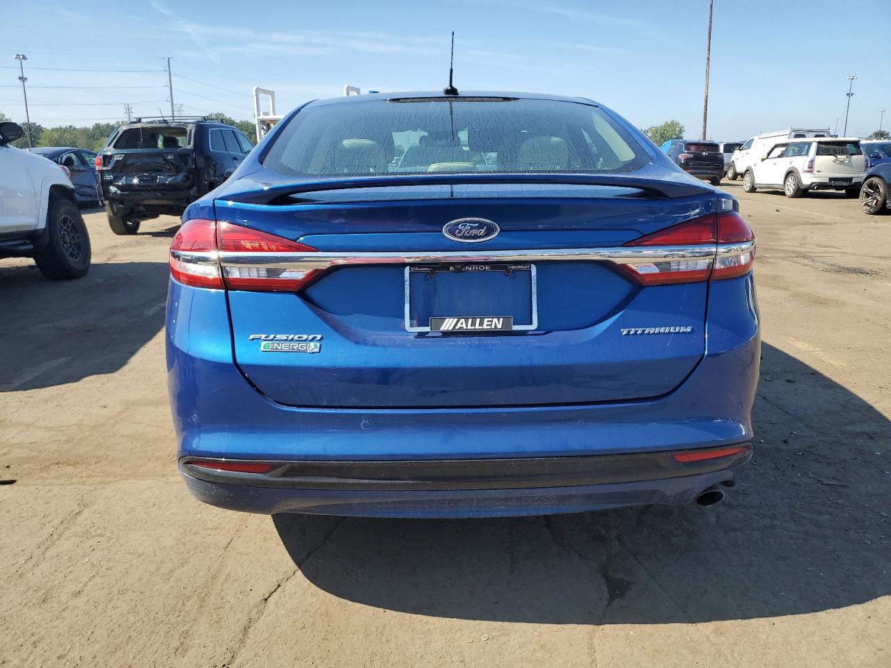 2017 Ford Fusion Titanium Phev VIN: 3FA6P0SU6HR191446 Lot: 70269324