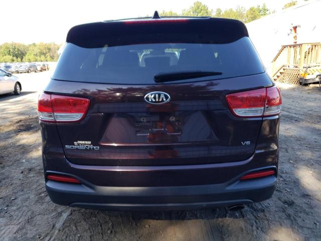  KIA SORENTO 2016 Burgundy