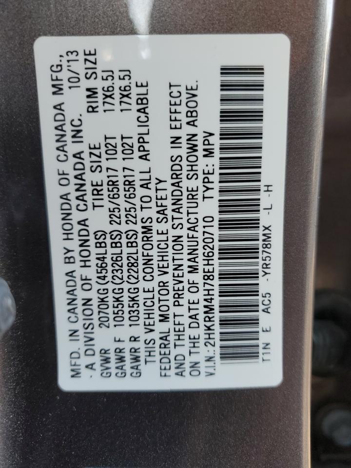 2HKRM4H78EH620710 2014 Honda Cr-V Exl