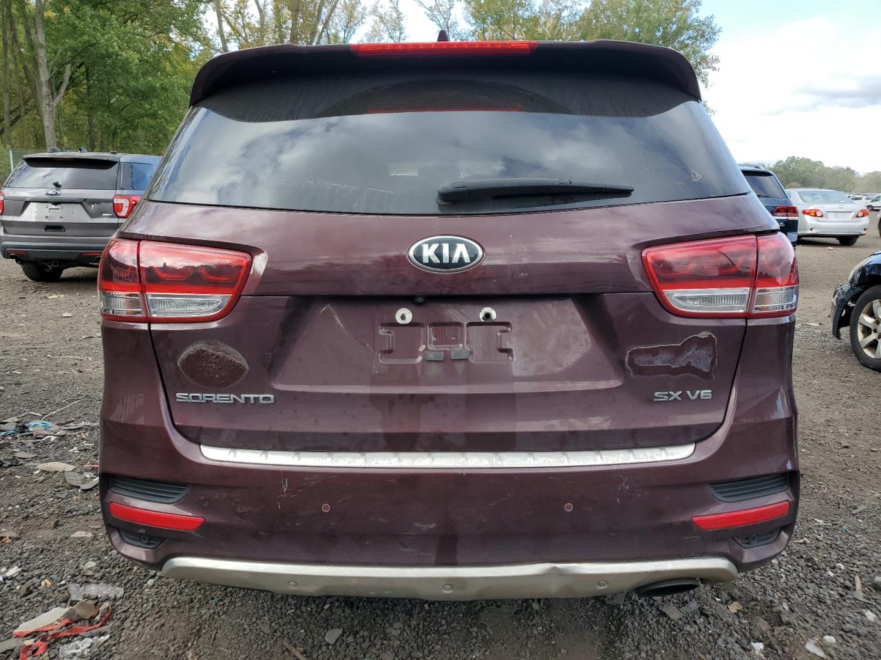 5XYPKDA58HG196012 2017 Kia Sorento Sx