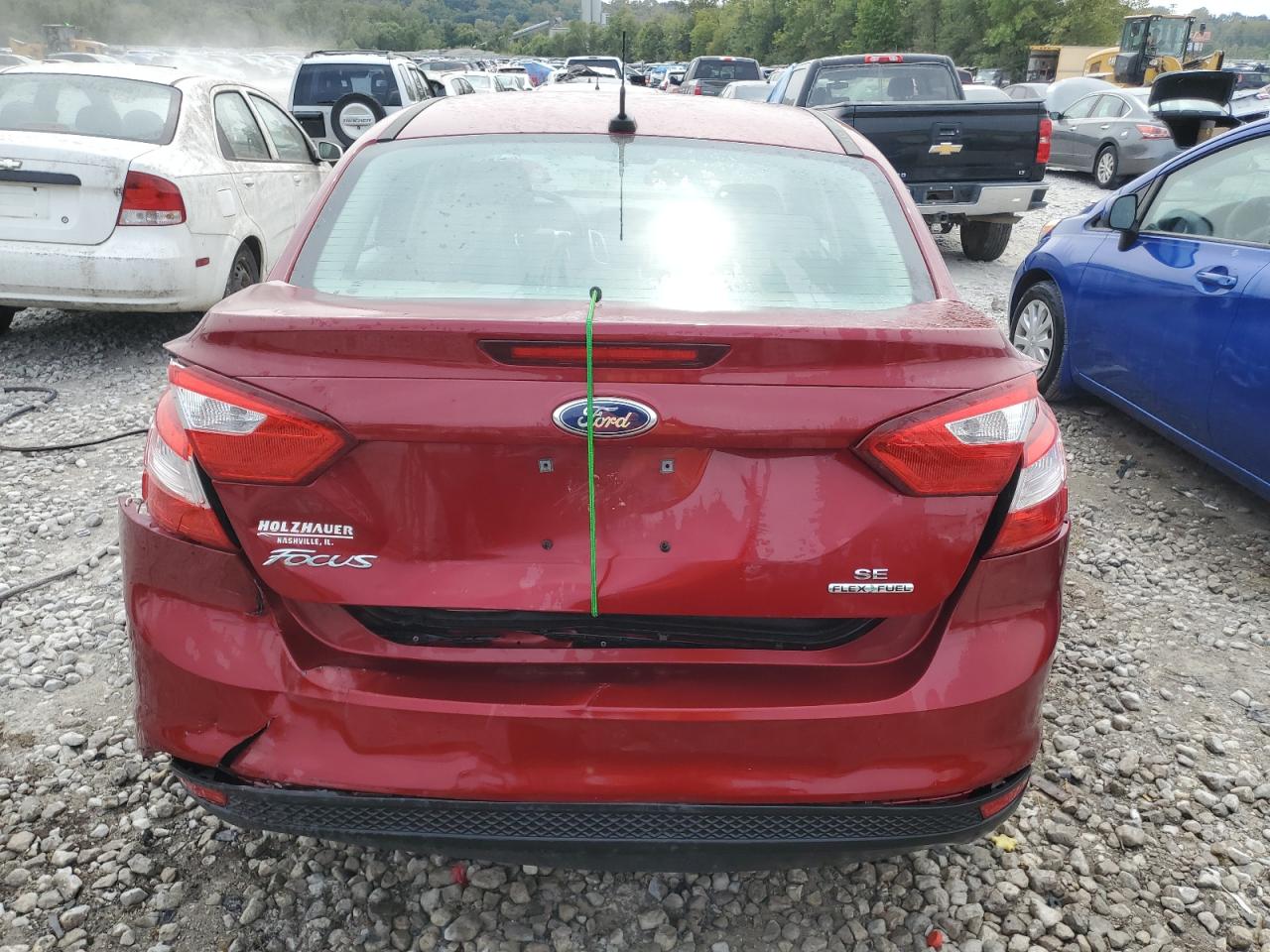 2014 Ford Focus Se VIN: 1FADP3F29EL413196 Lot: 70722774