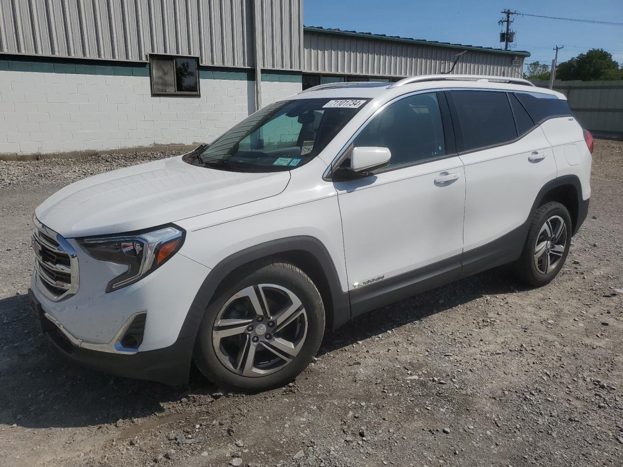 2018 GMC Terrain Slt VIN: 3GKALVEVXJL338611 Lot: 71101734