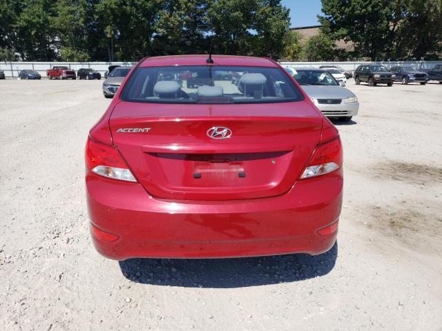  HYUNDAI ACCENT 2016 Red