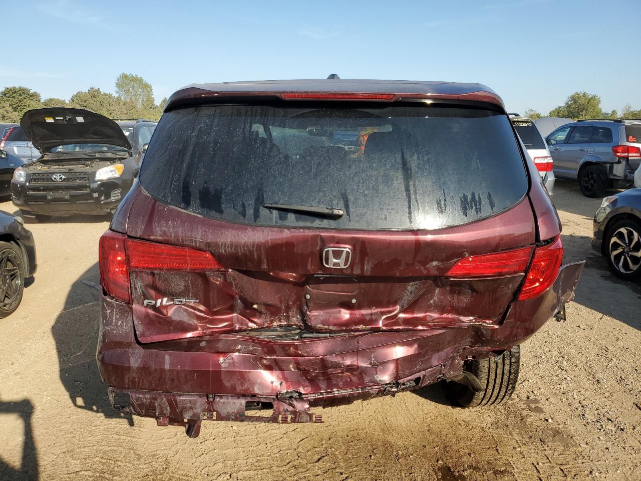 2016 Honda Pilot Ex VIN: 5FNYF5H31GB004101 Lot: 71036074