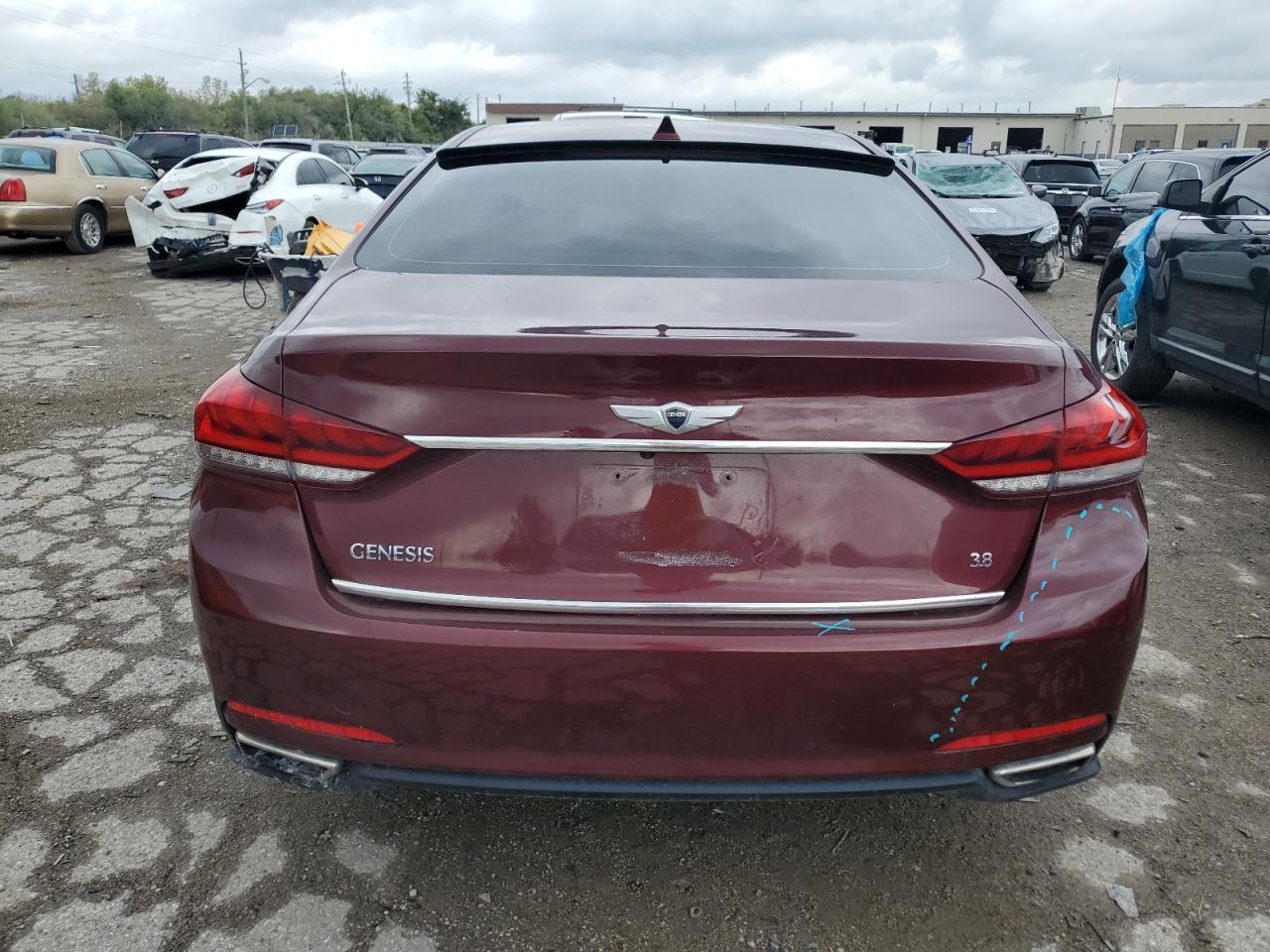 KMHGN4JE0FU039685 2015 Hyundai Genesis 3.8L