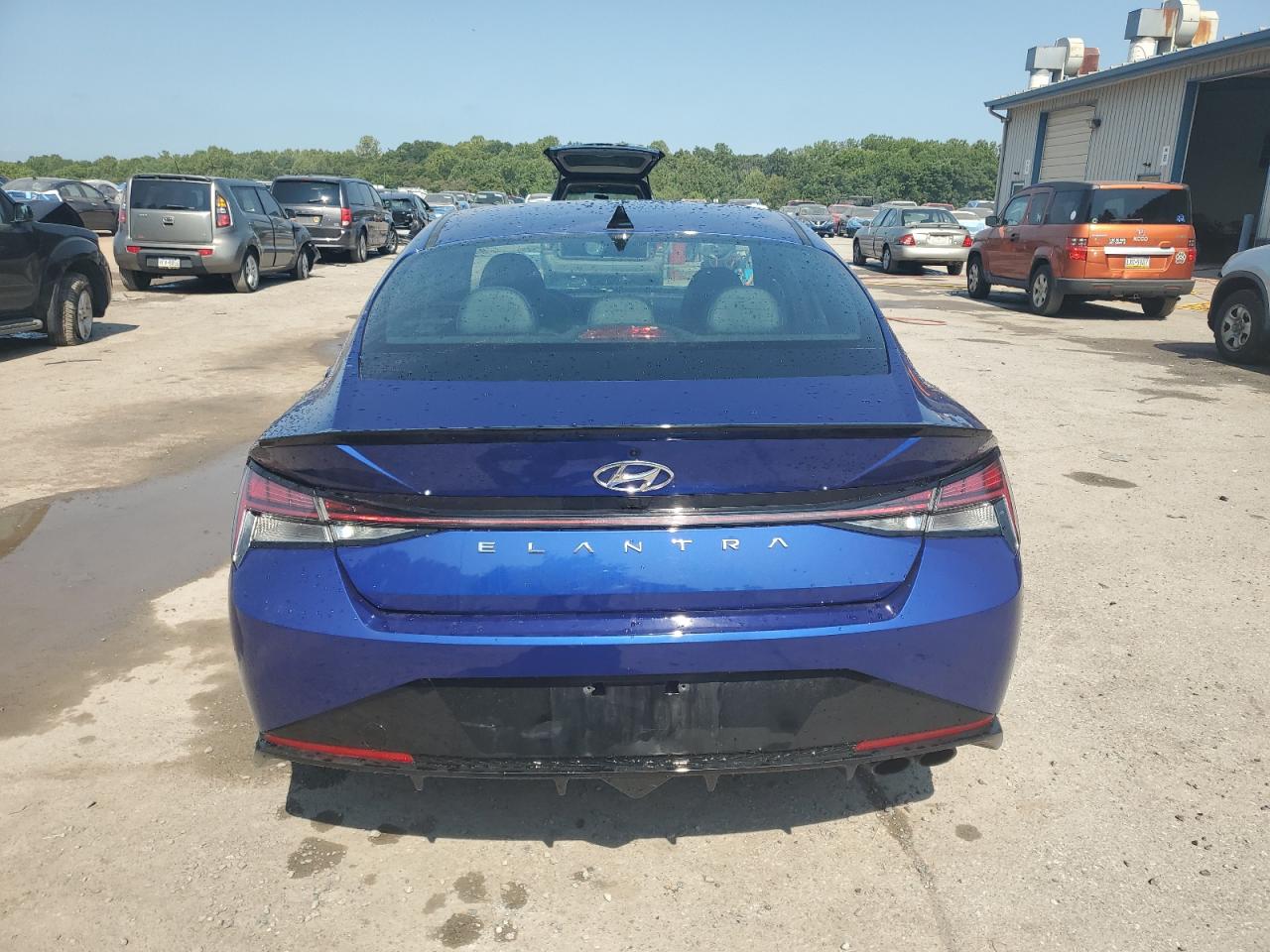 2021 Hyundai Elantra N Line VIN: KMHLR4AF6MU190149 Lot: 71085844