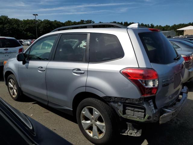  SUBARU FORESTER 2016 Сріблястий