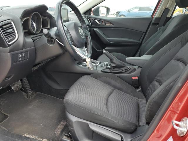  MAZDA 3 2015 Красный