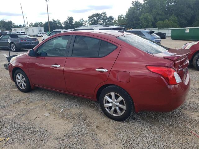  NISSAN VERSA 2013 Red