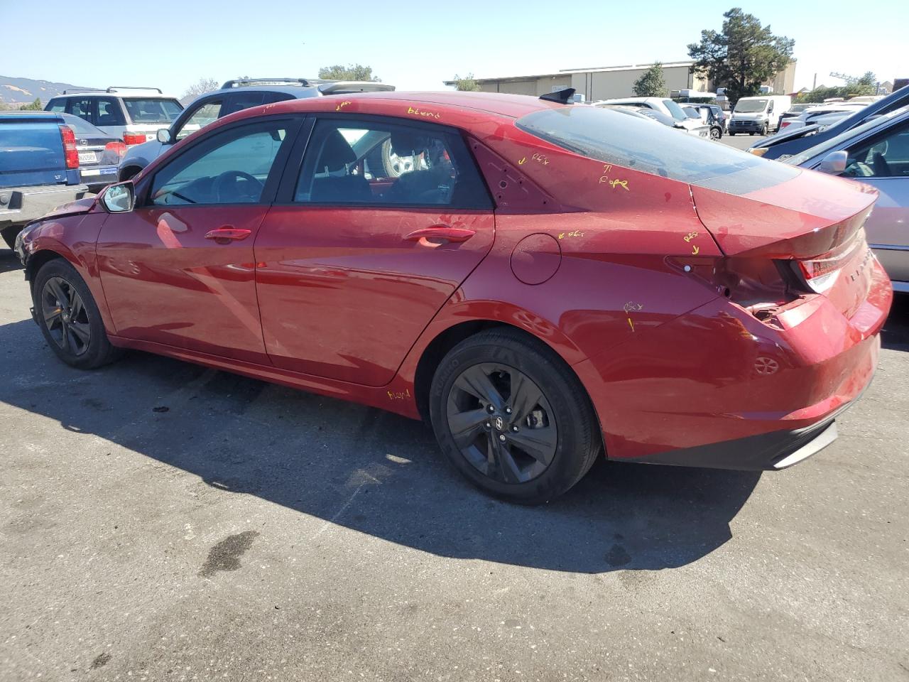 2023 Hyundai Elantra Blue VIN: KMHLM4AJ6PU054370 Lot: 72952234