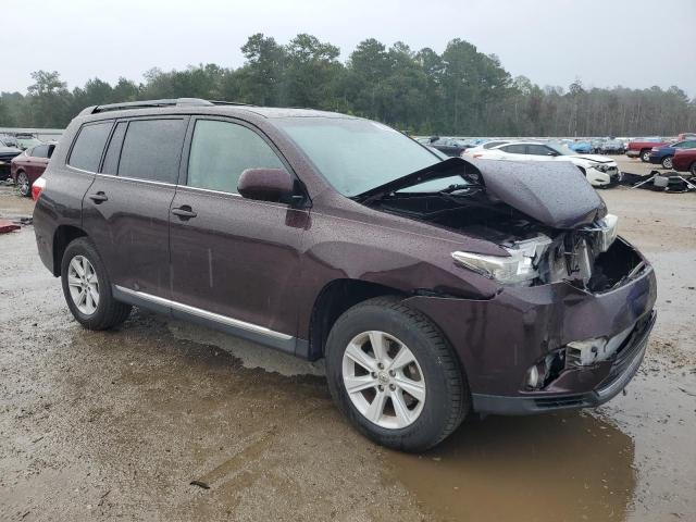  TOYOTA HIGHLANDER 2013 Burgundy