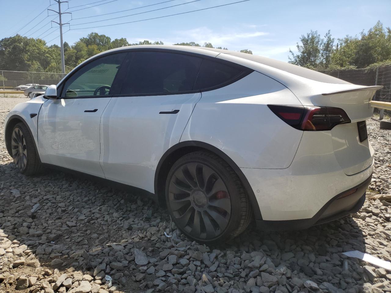 VIN 7SAYGDEF9NF463043 2022 TESLA MODEL Y no.2