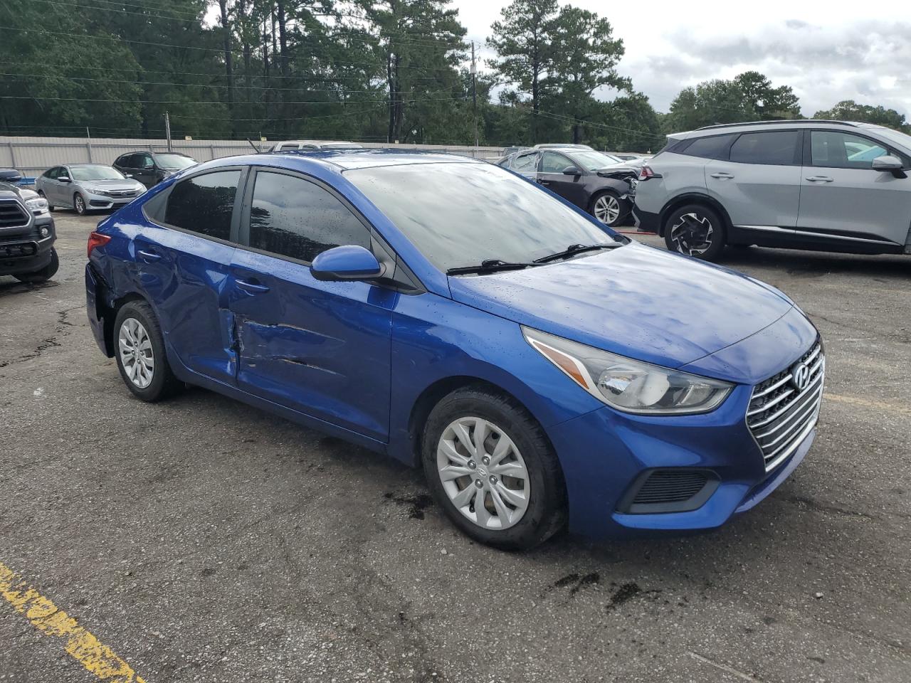 2019 Hyundai Accent Se VIN: 3KPC24A3XKE063107 Lot: 71035374