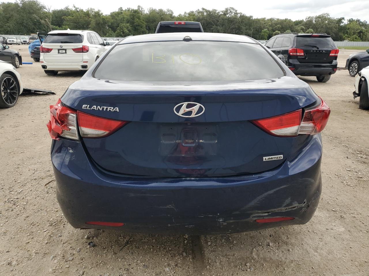 VIN KMHDH4AE0DU583482 2013 HYUNDAI ELANTRA no.6